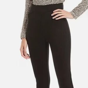 SPANX The Perfect Back Seam Skinny Ankle Pants Black Size Large